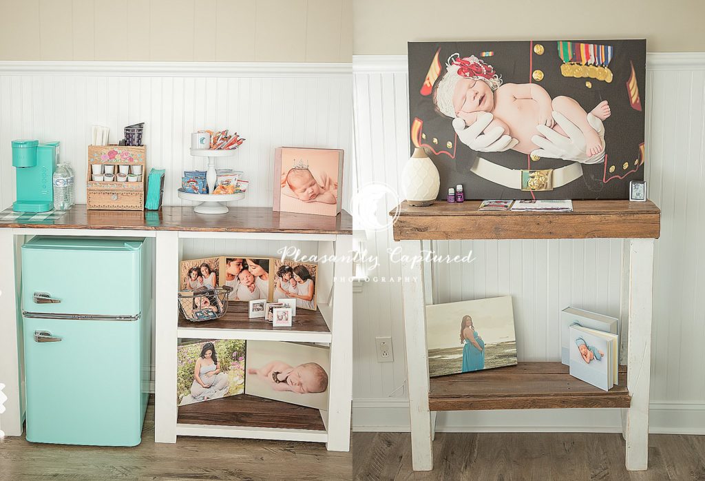 A look inside Pleasantly Captured Photography Studio JacksonvilleNC